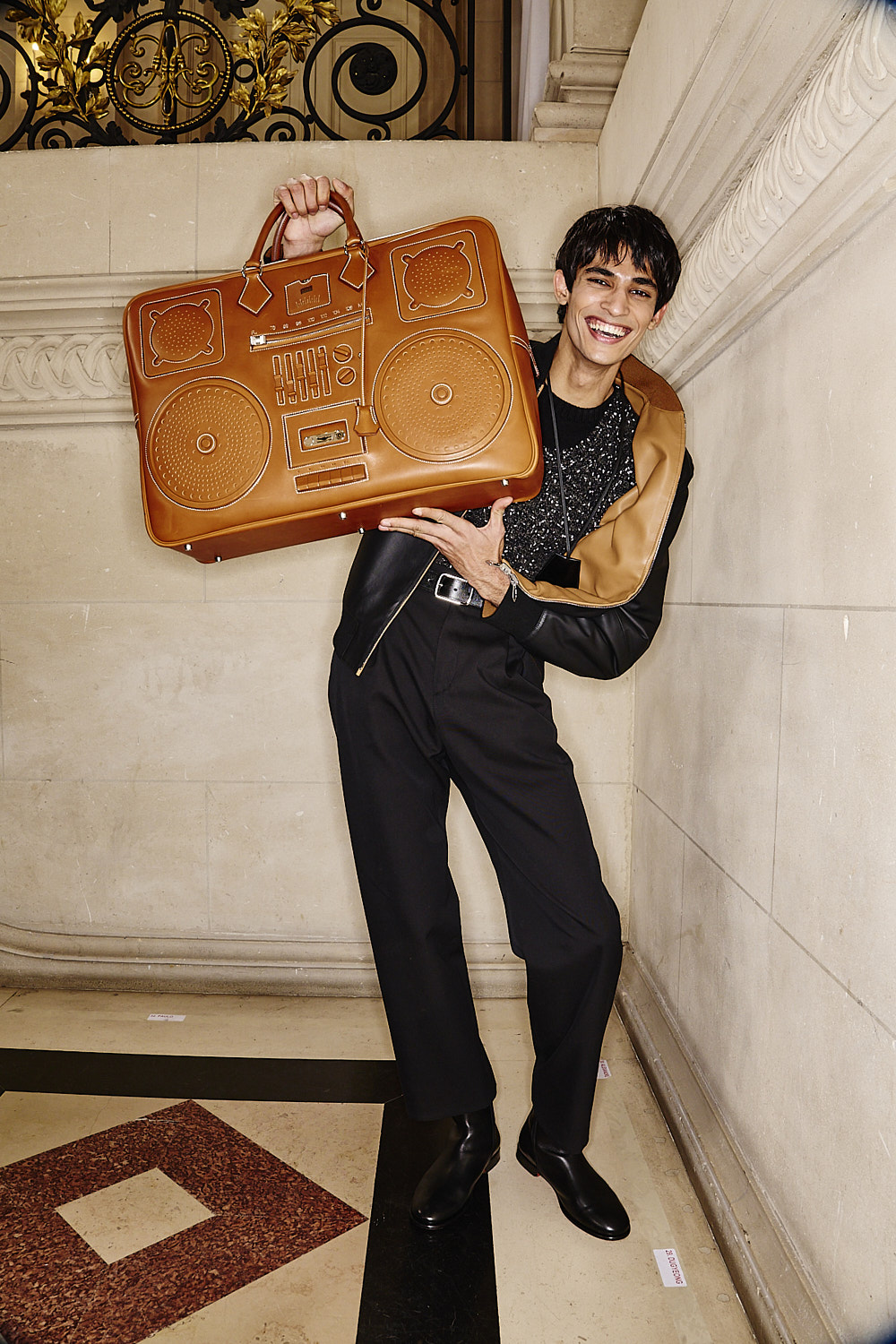 Hermes AW2627 Men Fashion Show Paris Backstage | Sonny Photos